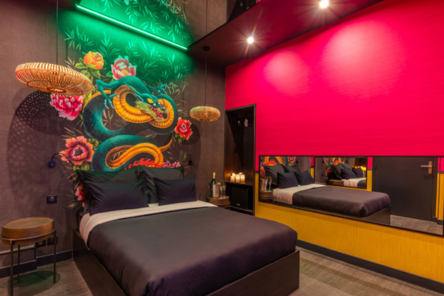 Chambre tentation — love spa paris